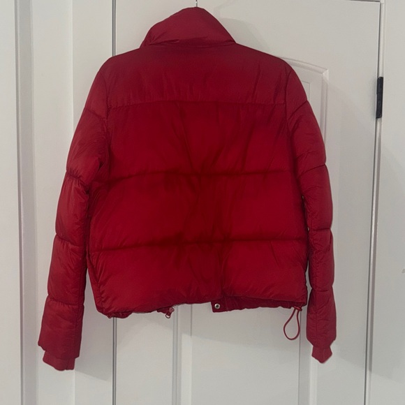 Deluc Cherry Red Puffer Jacket - Picture 3 of 3